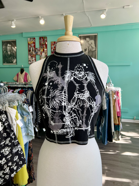 Death Note Size S/M Tops