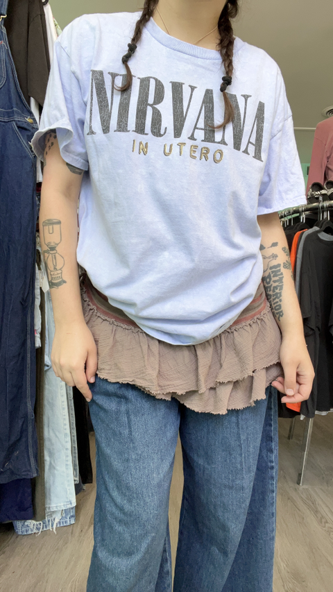 Nirvana  Size L Top