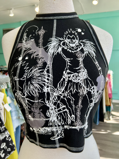 Death Note  Size S/M Tops