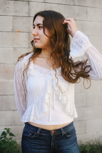 A Peach  Size S Tops