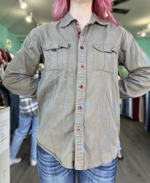 Vintage Red  Size M Tops