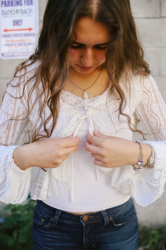 A Peach  Size S Tops
